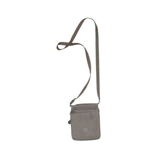 Nice women Beige Kipling Eldorado Shoulder Bag Adjustable Strap Crossbody Purse - Picture 1 of 8